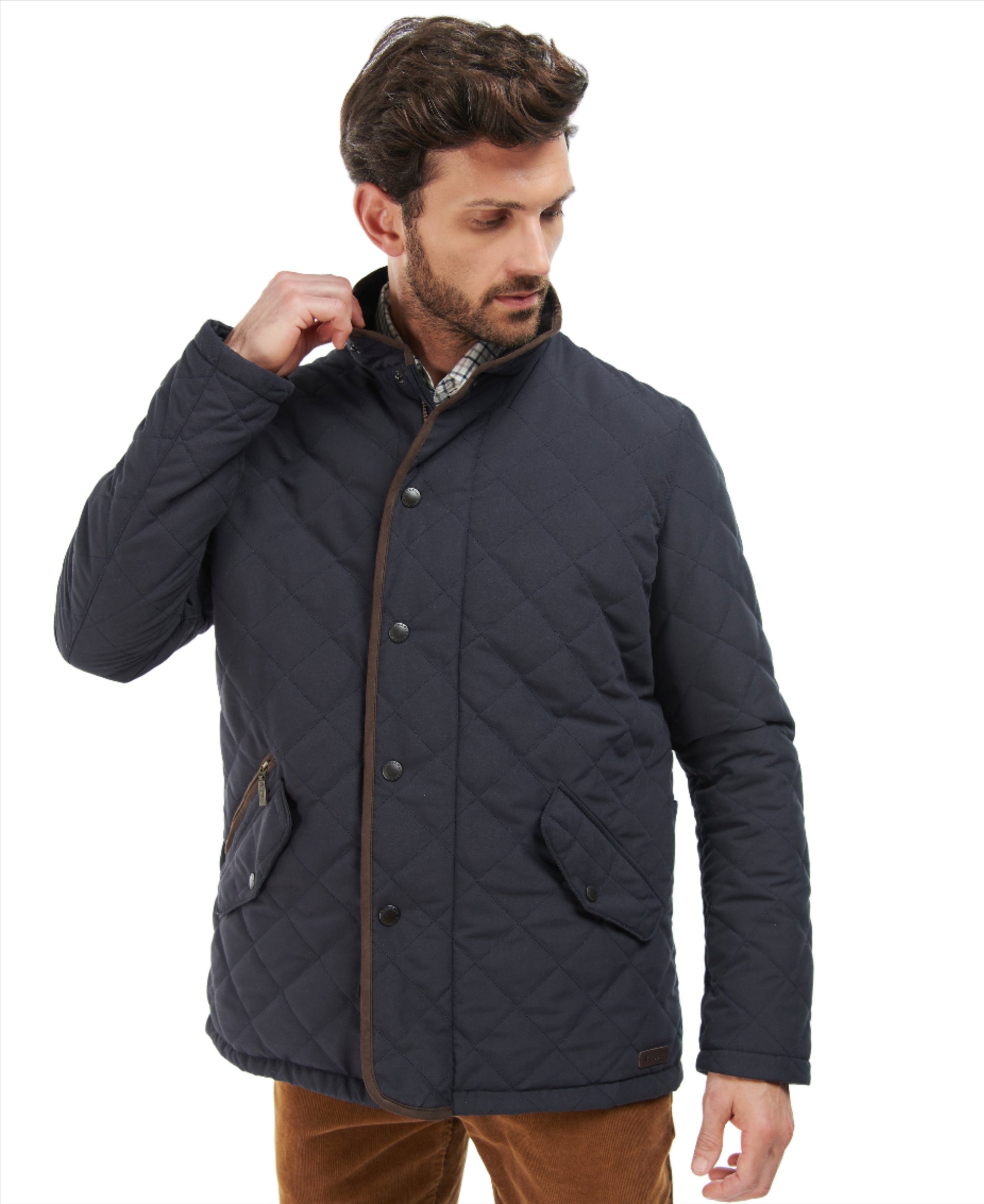 Barbour - Shoveler Waterproof Quilt - Colour: Navy