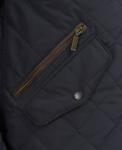 Barbour - Shoveler Waterproof Quilt - Colour: Navy