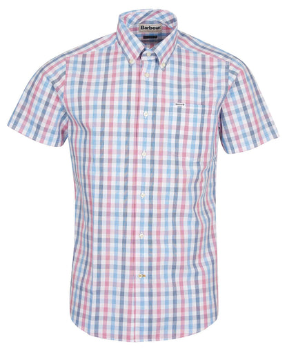 Barbour - Longston Short Sleeve Shirt - Colour: Pink