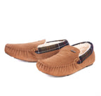 Barbour - Monty Suede Slipper - Colour: Navy