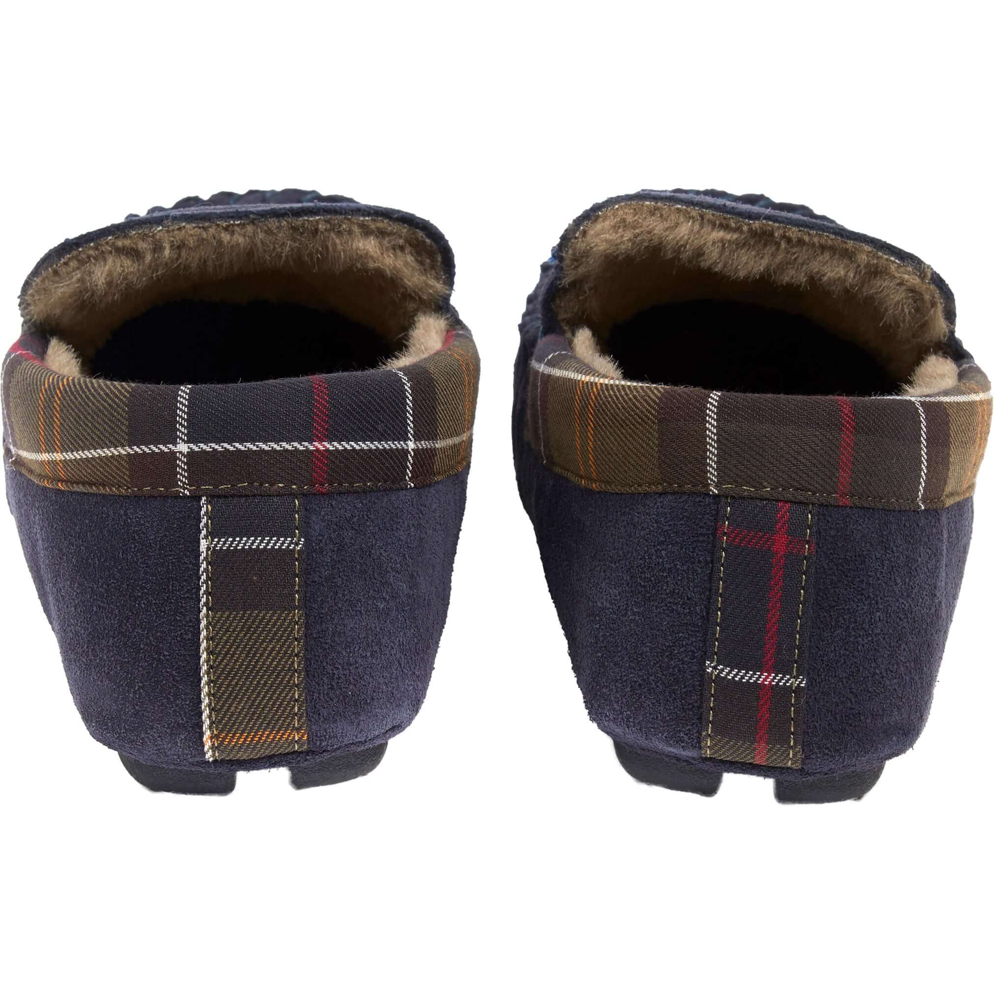 Barbour - Monty Suede Slipper - Colour: Navy