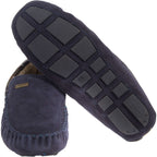 Barbour - Monty Suede Slipper - Colour: Navy