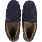 Barbour - Monty Suede Slipper - Colour: Navy