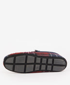 Barbour Monty Tartan Slipper in Cardovan – lining detail