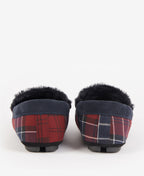 Barbour Monty Tartan Slipper in Cardovan – back detail