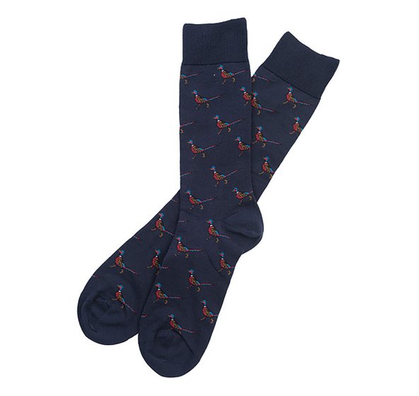Barbour - Mavin Country Socks - Colour: Navy Pheasant