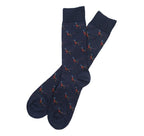 Barbour - Mavin Country Socks - Colour: Navy Pheasant