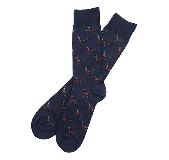 Barbour | Mavin Country Socks | Colour: Navy Pheasant
