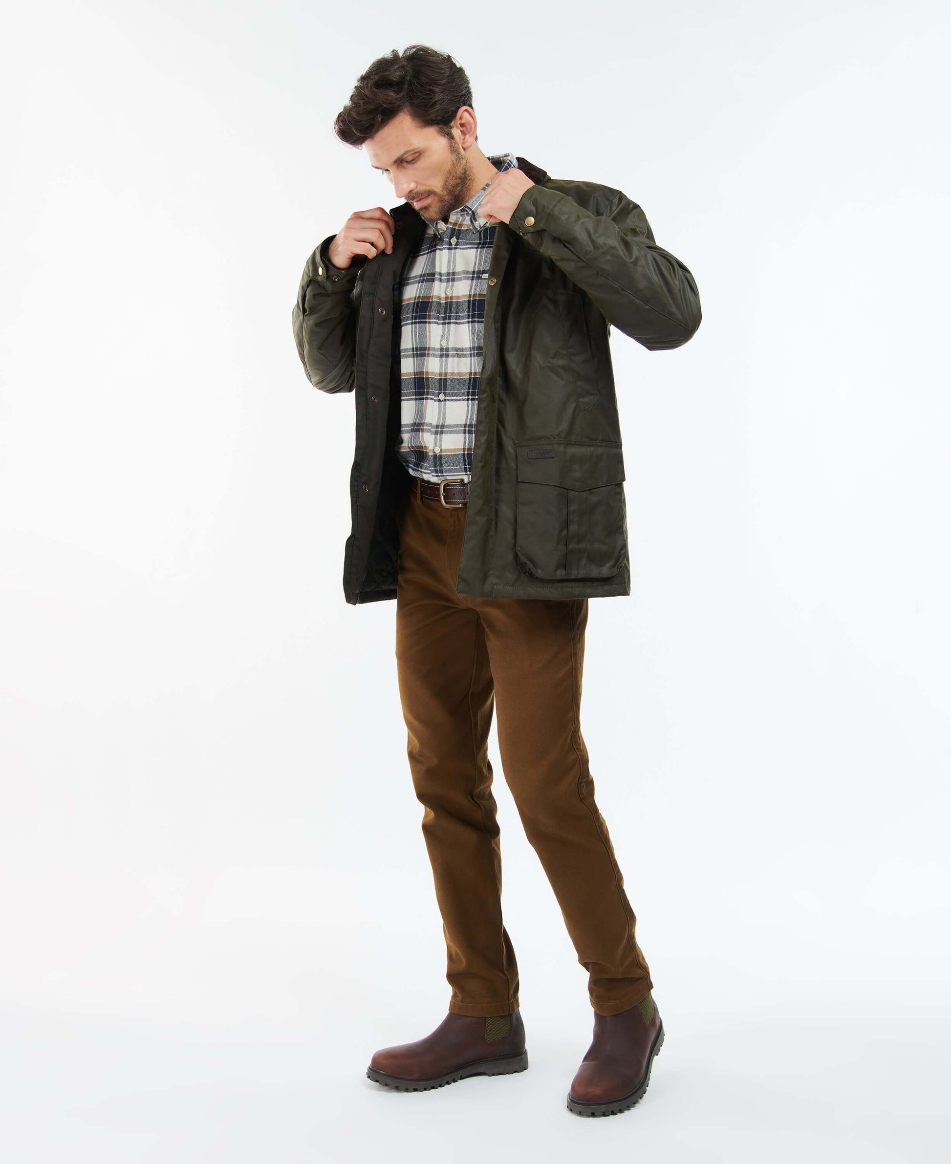 Barbour - Findon Wax Jacket - Colour: Archive Olive