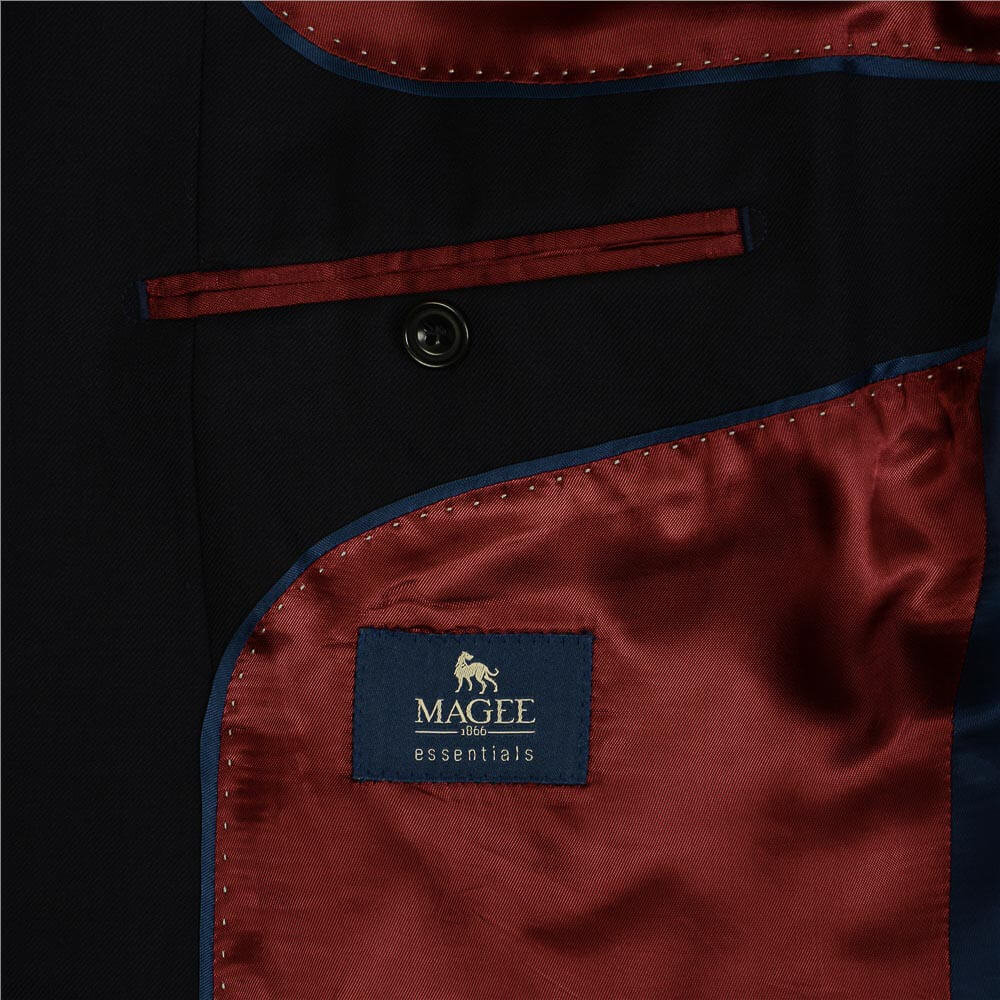 Magee - Classic Blazer - Navy - Size: 38"