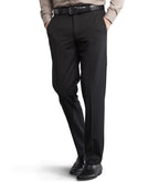 Meyer Roma Wool Trouser - Black - Front View