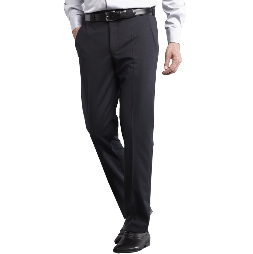 Meyer Roma Wool Trouser - Navy - Front View