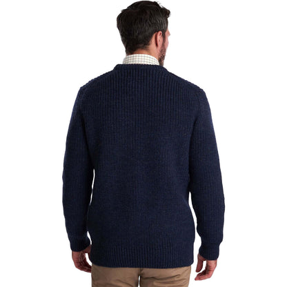 Barbour - New Tyne Crew Neck Pullover - Colour: Denim Blue