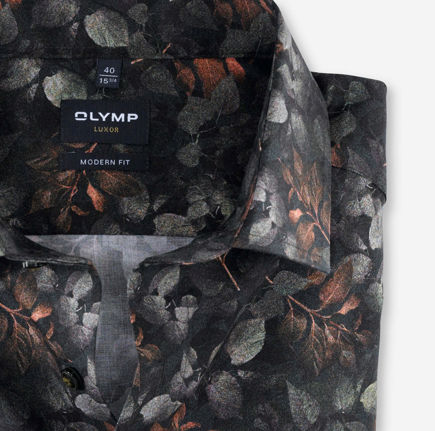 Olymp - Luxor Shirt - Colour: Autumn Forest
