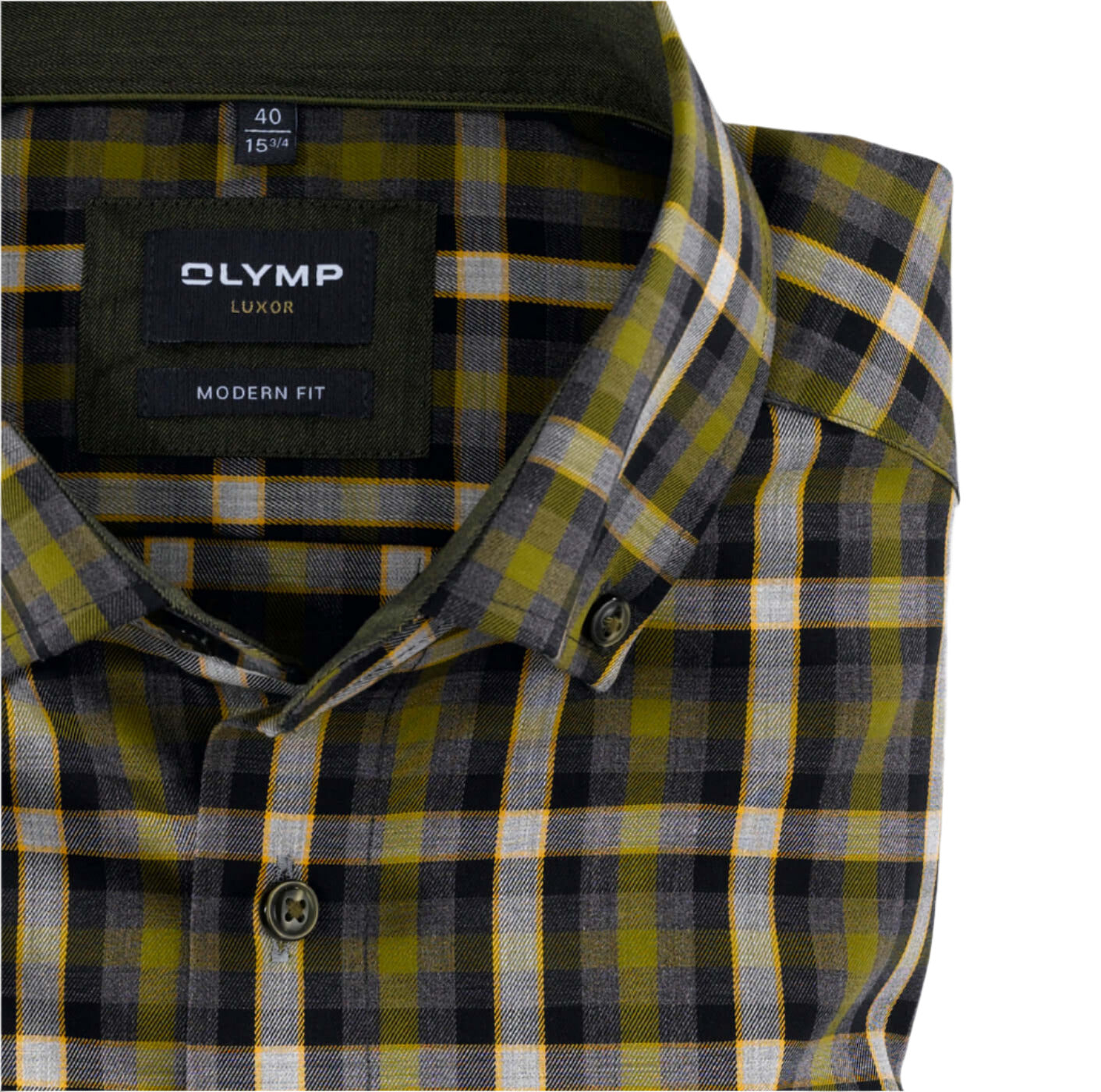 Olymp - Check Shirt - size: 15"