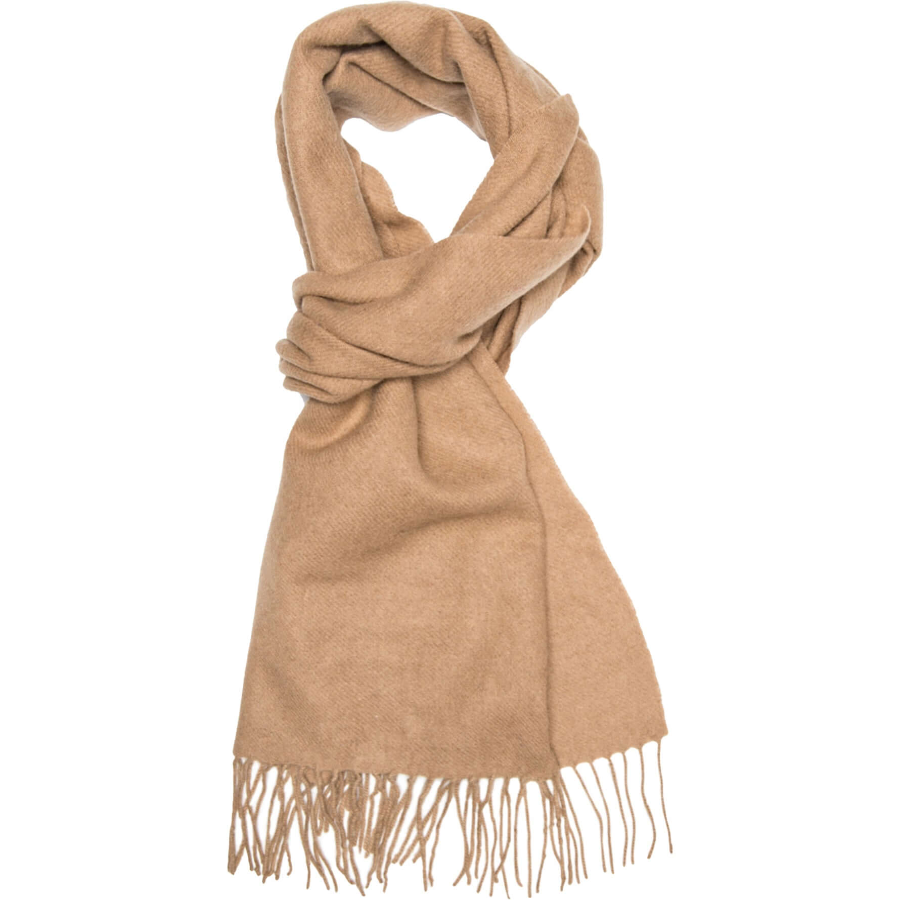 Michaelis - Classic Woven Scarf - Colour: Camel