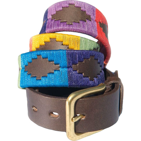 Pioneros - Polo Belt | Rainbow - Size: 28"