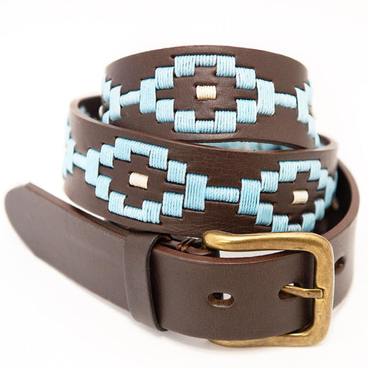 Pioneros - Polo Belt | 2 Colour | Diamond - Size: 28"