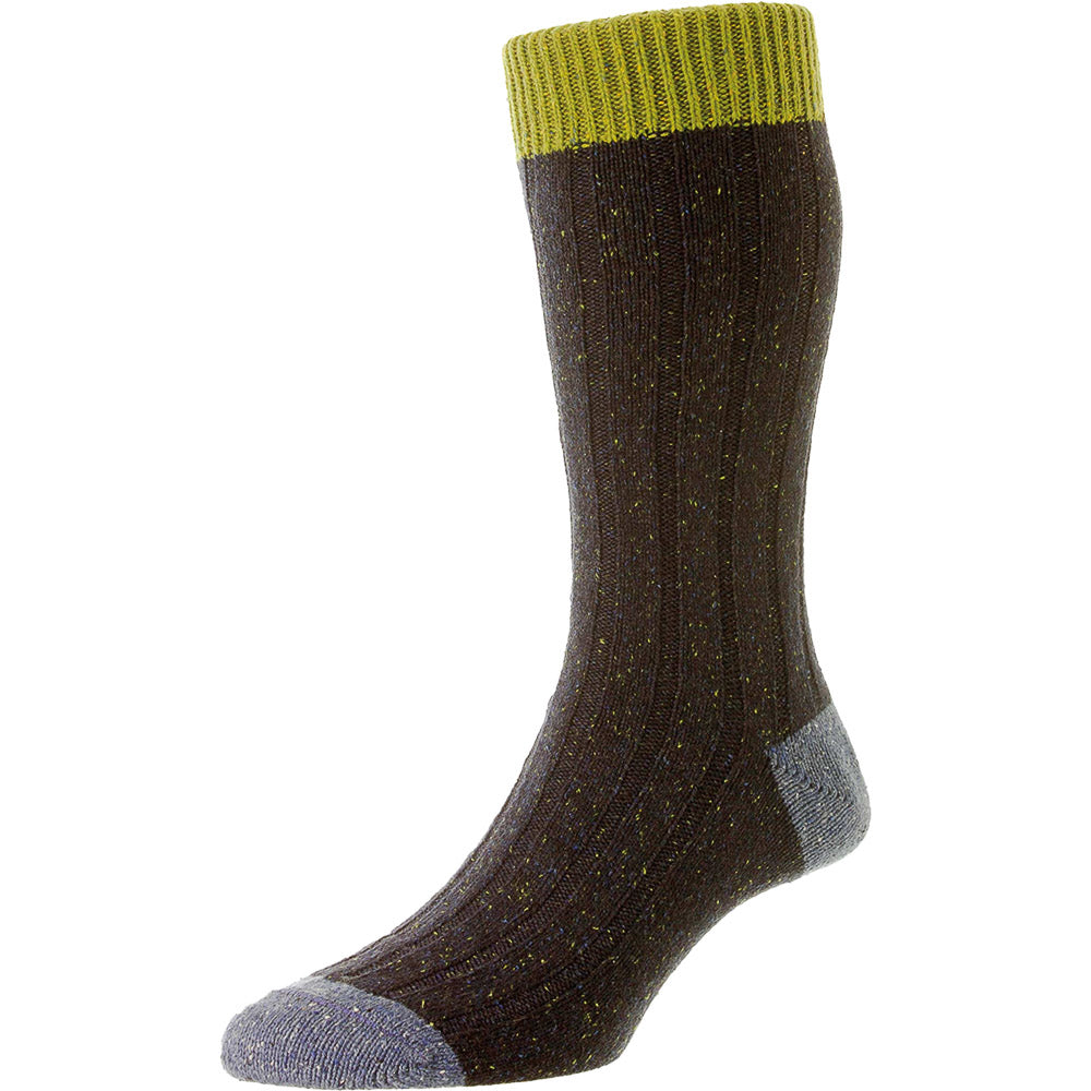 Scott-Nichol - Thornham Wool Socks - Colour: Navy