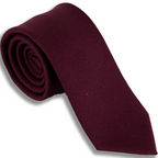 Van Buck - Wool Tie - Colour: Claret