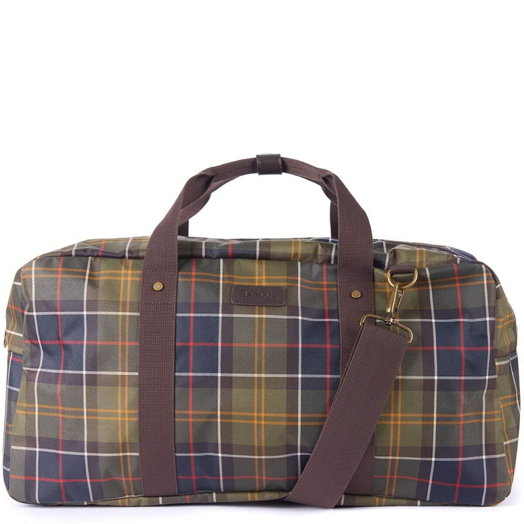 Barbour Torridon tartan holdall in Classic Tartan – product view one