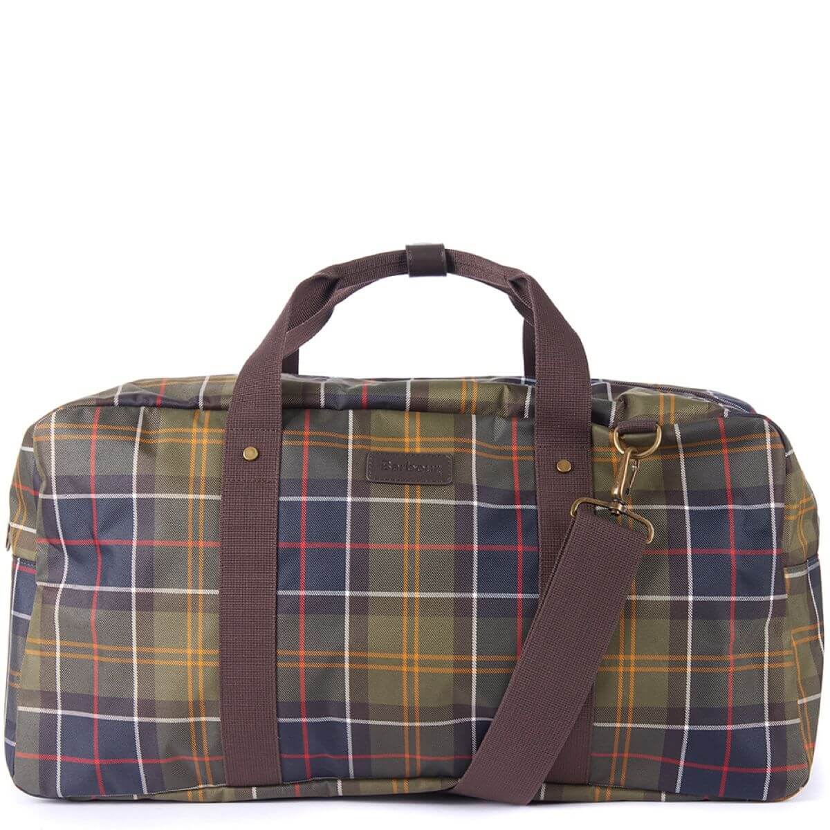 Barbour Torridon tartan holdall in Classic Tartan – product view one