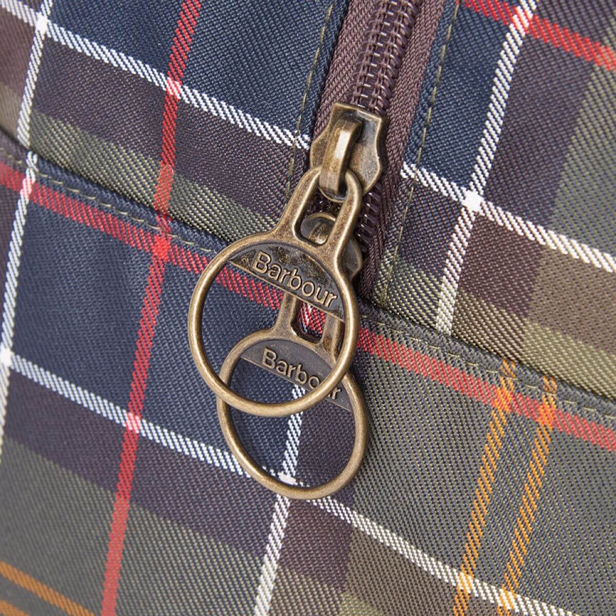 Barbour Torridon tartan holdall in Classic Tartan – product view four