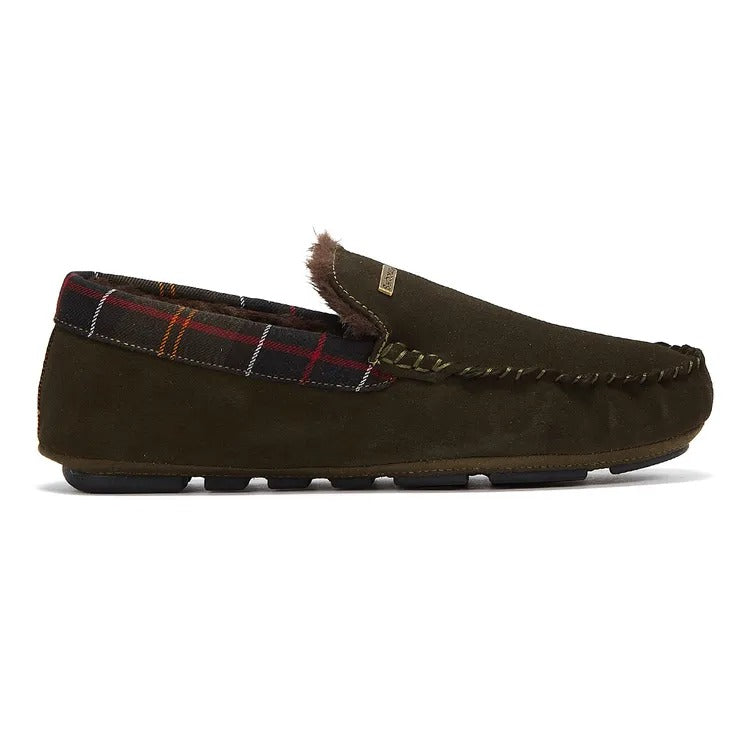 Barbour - Monty Suede Slipper - Colour: Navy