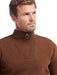 Barbour | Nelson Essential 1/4 Zip Pullover | Colour: Dark Sand, Storm Grey