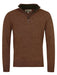 Barbour | Nelson Essential 1/4 Zip Pullover | Colour: Dark Sand