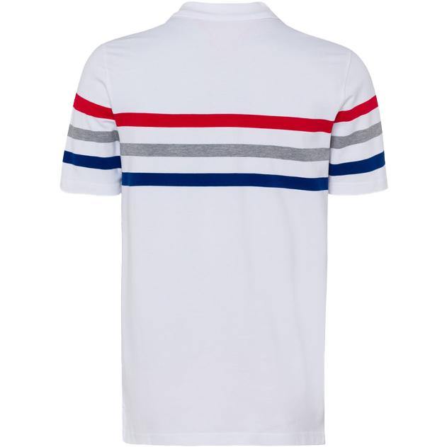 Brax - Paco Stripe Polo Shirt - Colour: White