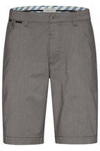 Bugatti - Cotton Shorts Diamond - Colour: Grey Diamond