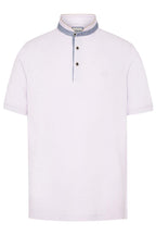 Bugatti - Stand Collar Polo Shirt - Colour: Lilac