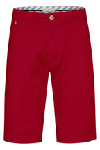 Bugatti - Cotton Shorts - Colour: Red