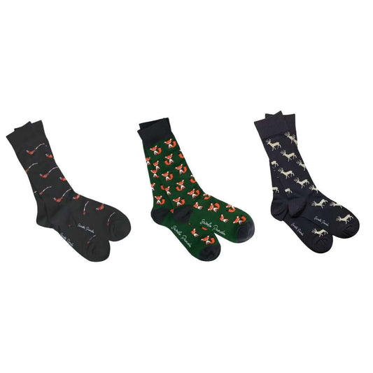 Swole Panda - Bamboo Sock Country Gift Set - Colour: Multicolor