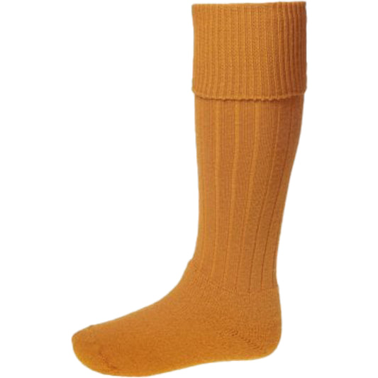 House of Cheviot - Merino Wool Shooting Socks - Colour: Ochre