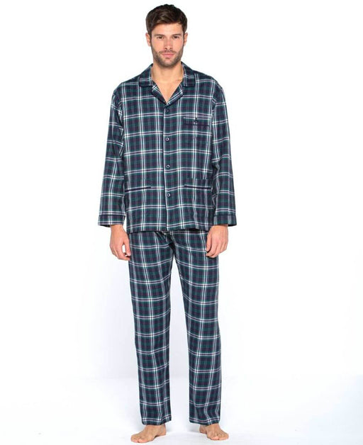Guasch | Check Pyjamas - Green | Size: Small, Medium, Large, Extra Large, 2XL