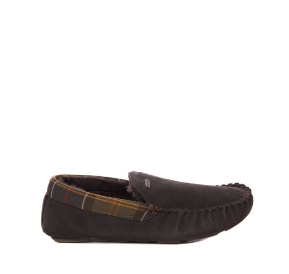 Barbour - Monty Suede Slipper - Colour: Navy