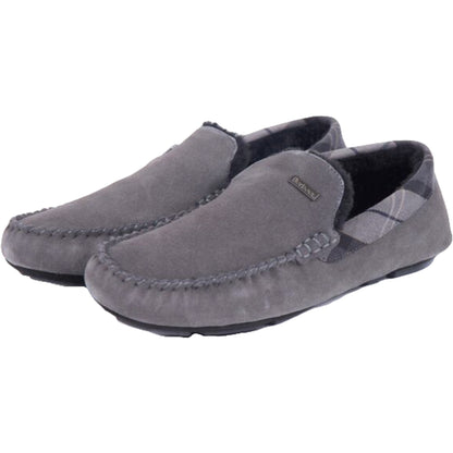 Barbour - Monty Suede Slipper - Colour: Grey