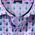 OLYMP Luxor Modern Fit short-sleeve shirt in Fuchsia Check – product view