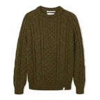 Peregrine - Hudson Arran Jumper - Colour: Khaki