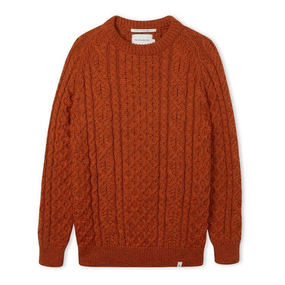 Peregrine - Hudson Arran Jumper - Colour: Orange