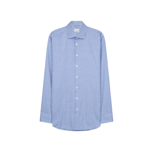 Seidensticker | Shirt - Light Blue Gingham | Collar Size: 16 1/2", 17 1/2", 18 1/2", 17"