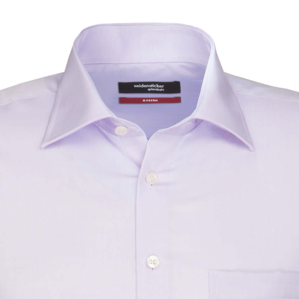 Seidensticker - Chambray Cotton Shirt - Colour: Pink