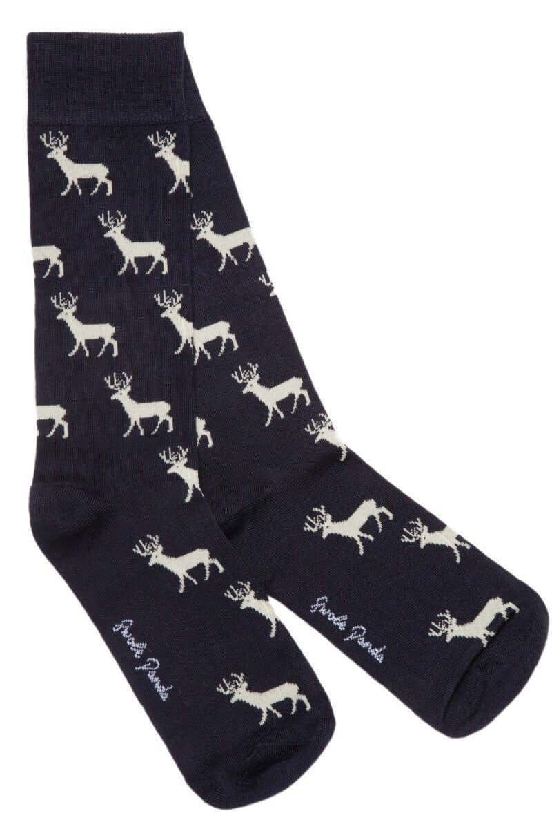 Swole Panda - Premium Eco-Friendly Bamboo Socks - Colour: Stag Black